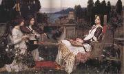 John William Waterhouse Saint Cecilia France oil painting artist